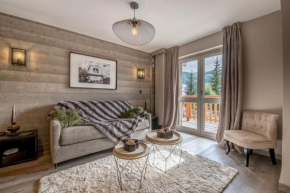 Superbe Appartement au Plateau Rond-Point des Pistes Classé 3 Etoiles et Label Méribel